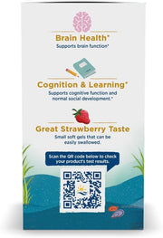 Supplement facts for Nordic Naturals high-potency teen omega-3 soft gels.