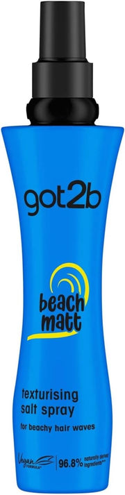 got2b Beach Matt Texturising Salt Spray bottle 200ml front product packaging