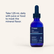 How to Use Image: Trace Minerals Ionic Chromium liquid usage instructions bottle 59ml
