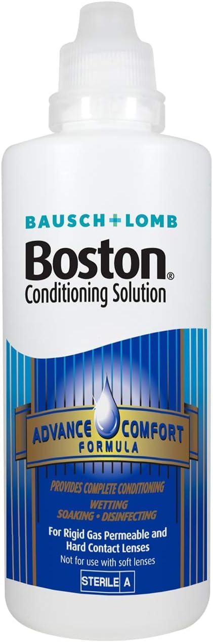 Bausch & Lomb Boston Conditioning Solution bottle on a white background