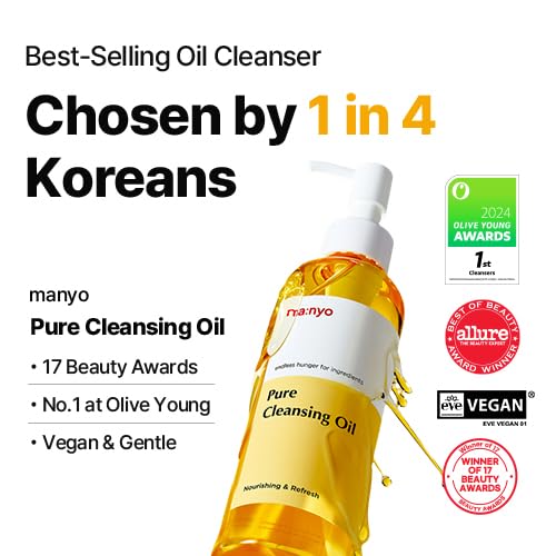 Ma:nyo Pure Cleansing Oil Trio Set 2 x 200ml + 1 x 55ml best selling oil cleanser