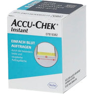 Accu-Chek Instant Glucose Test Strips 50 Count box.