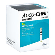 Accu-Chek Instant Glucose Test Strips 50 Count box.