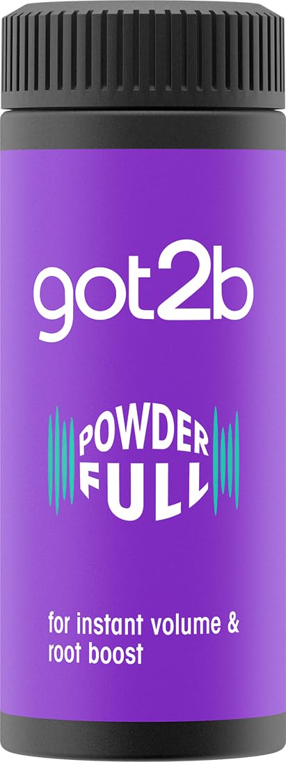 got2b Powder'ful Volumising Styling Powder bottle packaging hair styling powder 10g front product image
