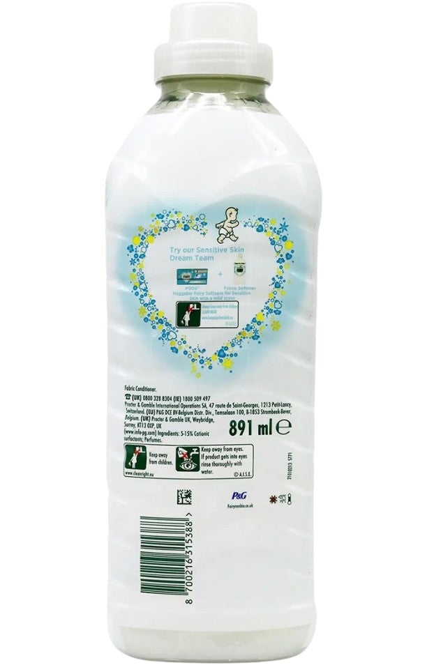 Fairy Original Fabric Softener 27 Washes 891ml barcode packaging image