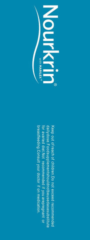 Nourkrin Woman Hair Support Supplement side view box with 180 tablets on white background.