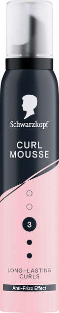 Schwarzkopf Curl Mousse Hold 3 Anti-Frizz Effect 200ml