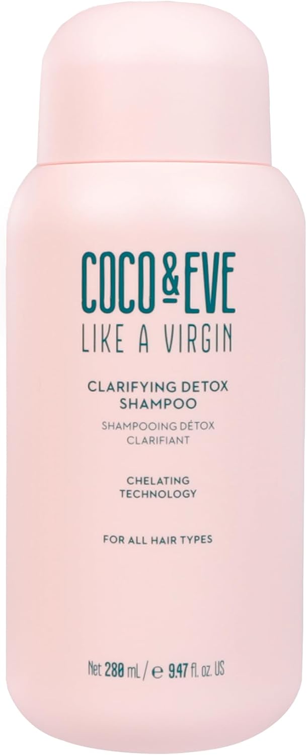 Coco & Eve Like A Virgin Super Clarifying Shampoo bottle, 280ml.