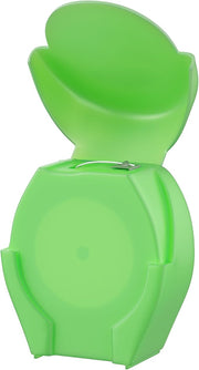 BIOMED Mint and Yuzu flavored dental floss dispenser on a clean background.