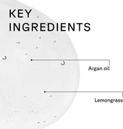 Acure Curiously Clarifying Shampoo ingredient label lemongrass argan oil 236ml