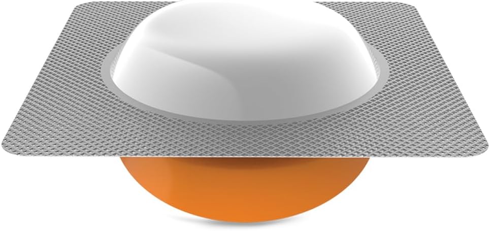 Packaging showing supplement facts for zero sugar kids omega-3 gummies. Foil pack