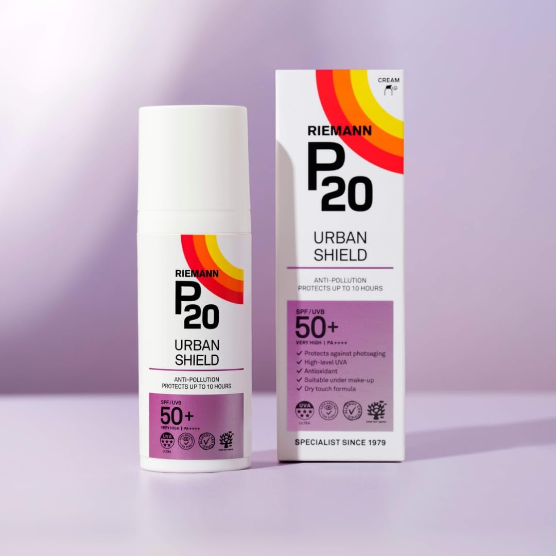 Riemann P20 Urban Shield SPF50+ Face Cream - 50g