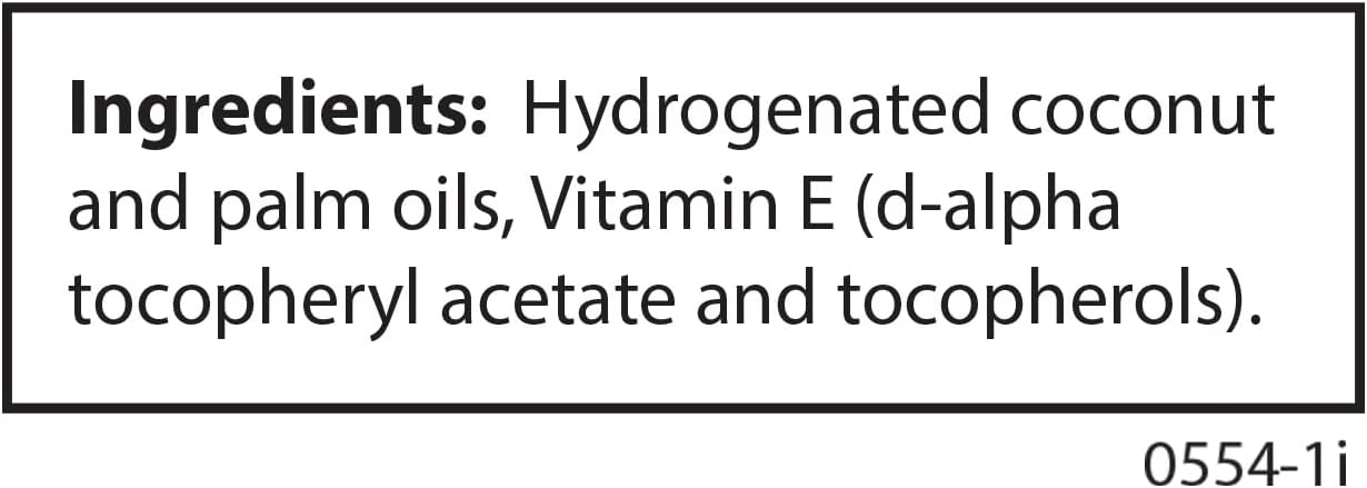 Carlson Key E vitamin E suppositories ingredients coconut palm oil pack