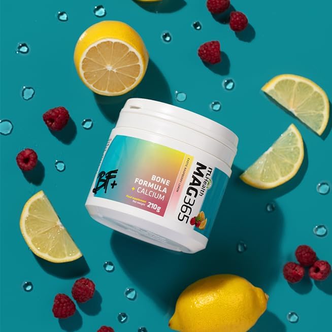 MAG365 BF Plus Calcium Powder, Raspberry Lemon - 210g