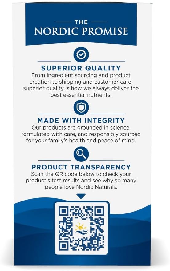 Nordic Naturals CoQ10 Ubiquinol - 100mg Active Coenzyme Q10 - 60 Softgels