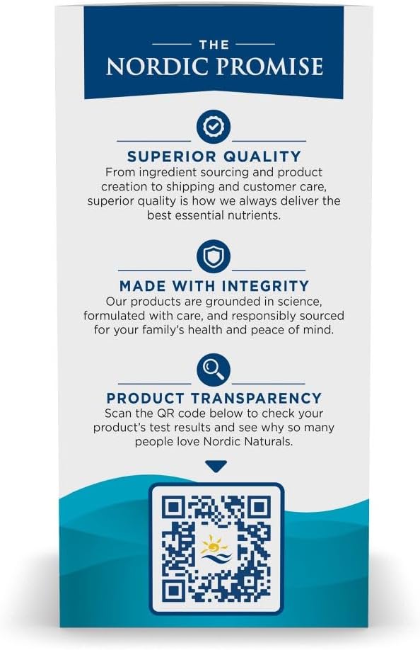 Ingredients and supplement facts label for Omega-3D with Vitamin D3.