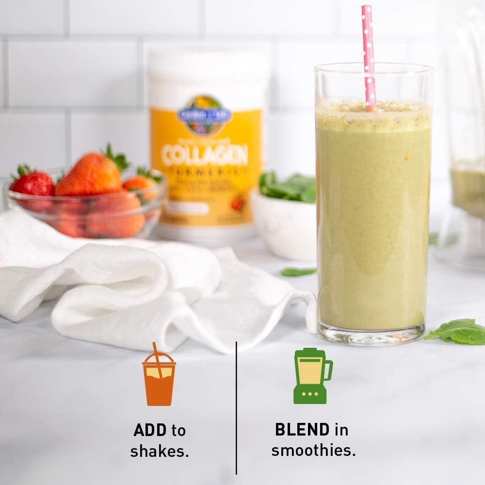 Garden of Life Collagen & Turmeric Powder, Apple Cinnamon - 220g