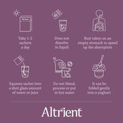 Usage:
Altrient vitamin B complex supplement box packaging