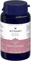 Minami MorDHA Prenatal – 480mg DHA + 104mg EPA – 60 Softgels