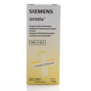 Siemens Uristix PRO GLU + AUTO-Checks Reagent Strips box, 50 count.