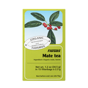 Floradix Organic Mate Herbal Tea box, 15 teabags.