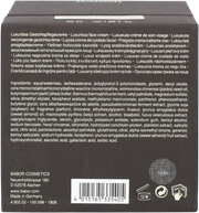 Babor SeaCreation The Cream Rich ingredient & barcode label marine skincare 50ml