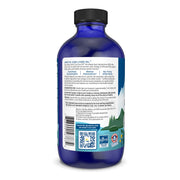 Supplement facts label and barcode for Nordic Naturals Arctic Cod Liver Oil.