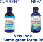 Nordic Naturals Children’s DHA Xtra, Berry Punch - 60ml. Old & new packaging.