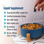 Nordic Naturals Omega-3 Pet Liquid Fish Oil - Unflavoured for Dogs & Cats