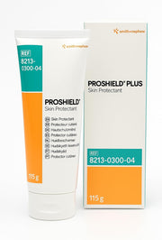 Proshield Plus Skin Protect cream tube & box, 115g.