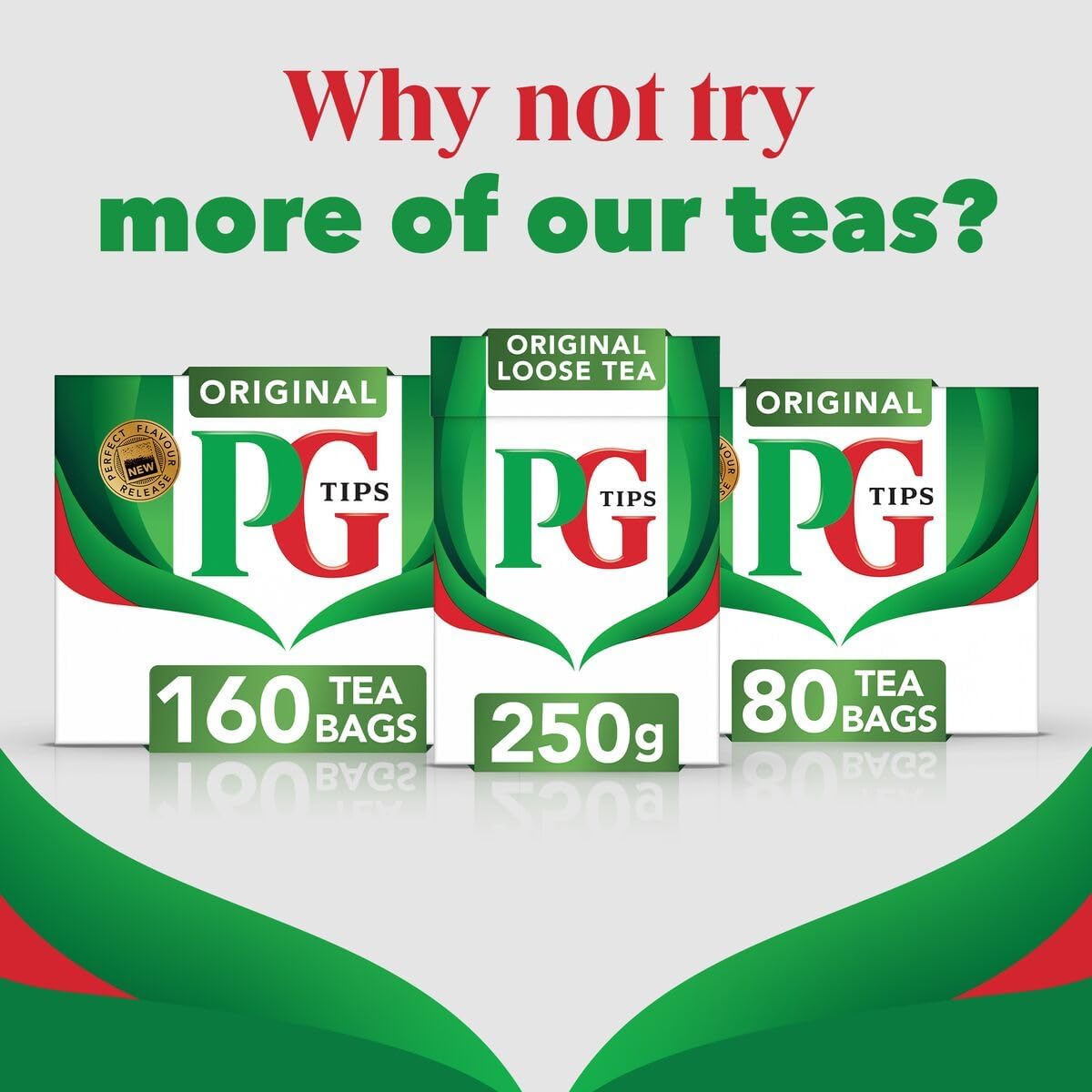 PG Tips Original Black Tea Bags 4 x 210 Count & other variant