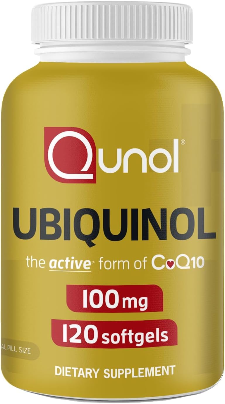 Qunol Ubiquinol CoQ10 200mg Softgels 120 Count