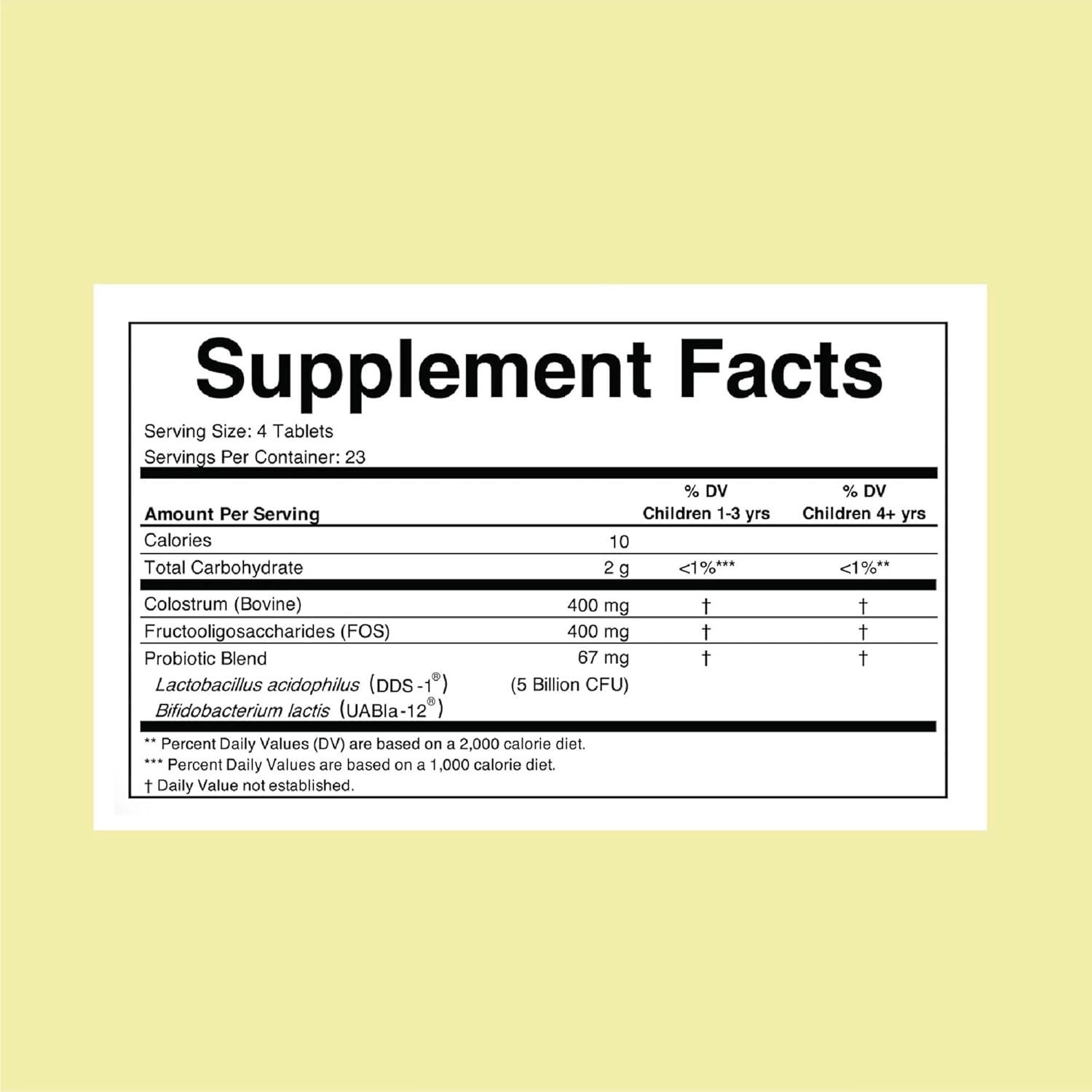 ChildLife Essentials ChildBiotics™ Probiotics with Colostrum – 92 Tablets