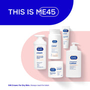 E45 Intensive Moisturising Cream for Sensitive Skin - Non-Greasy, variants