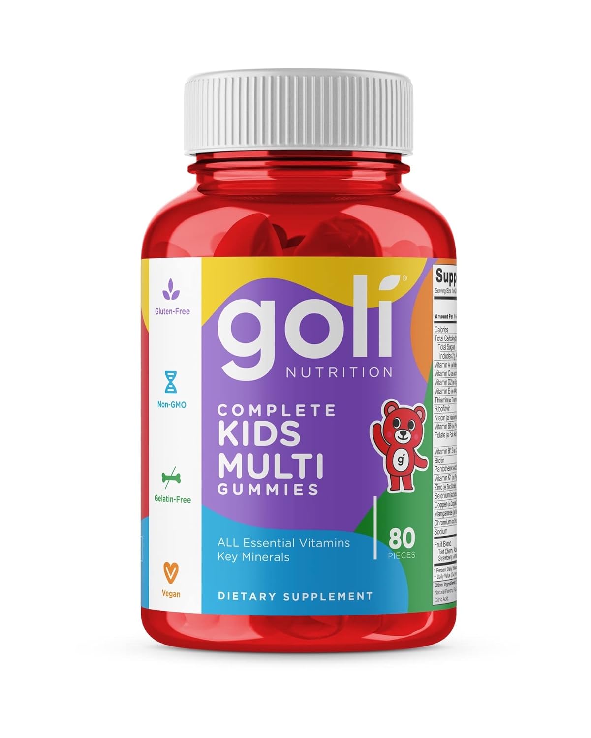 Goli Nutrition Complete Kids Multi Gummies