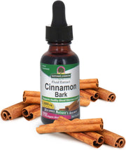 Nature’s Answer Cinnamon bark liquid extract low alcohol 30ml bottle front label
