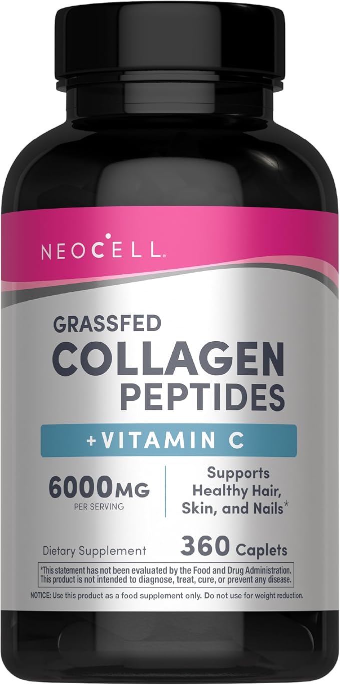 NeoCell Super Collagen Plus Vitamin C Tablets 360-count bottle.
