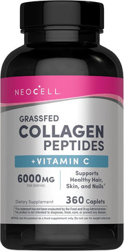 NeoCell Super Collagen Plus Vitamin C Tablets 360-count bottle.
