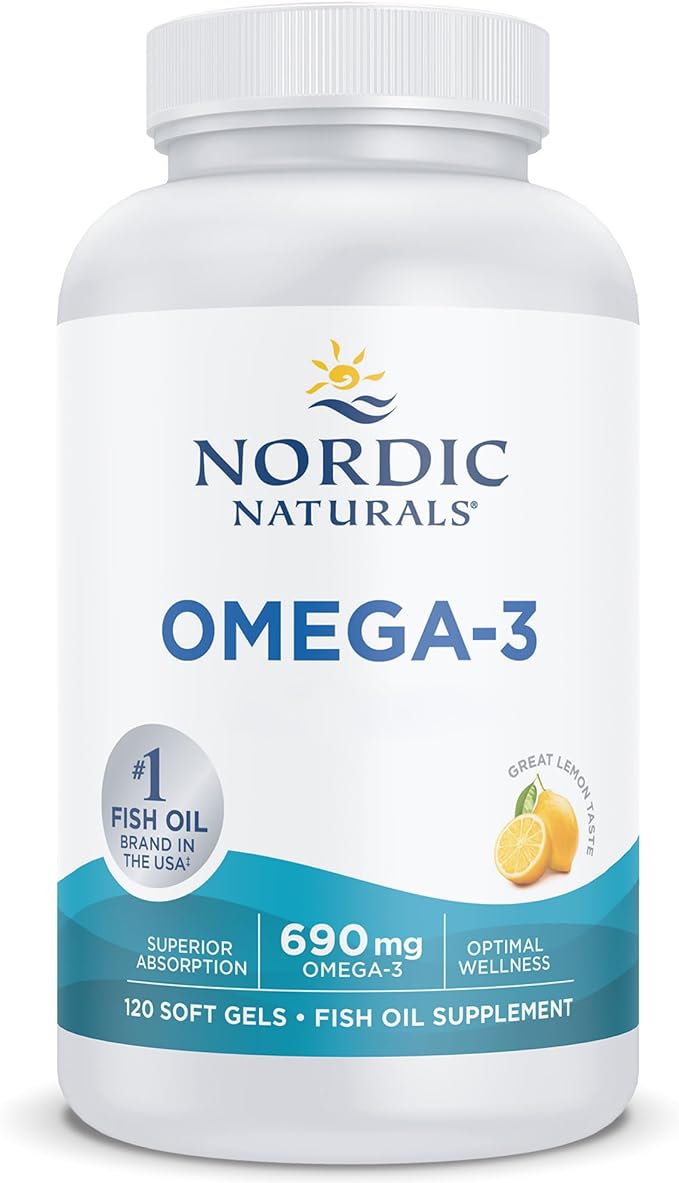 Nordic Naturals Omega-3 690mg Dietary Supplement Softgels