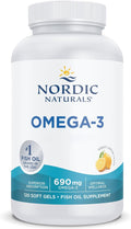 Nordic Naturals Omega-3 690mg Lemon Soft Gels