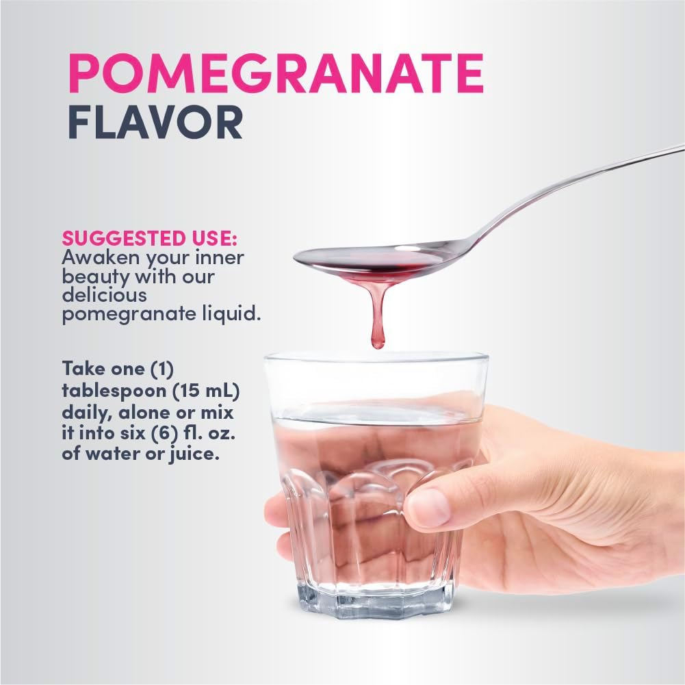 NeoCell Pomegranate Liquid Collagen with Fruit & Green Tea Blend - 473ml