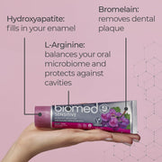 BIOMED Gentle Care Toothpaste - 98% Natural with Hydroxyapatite