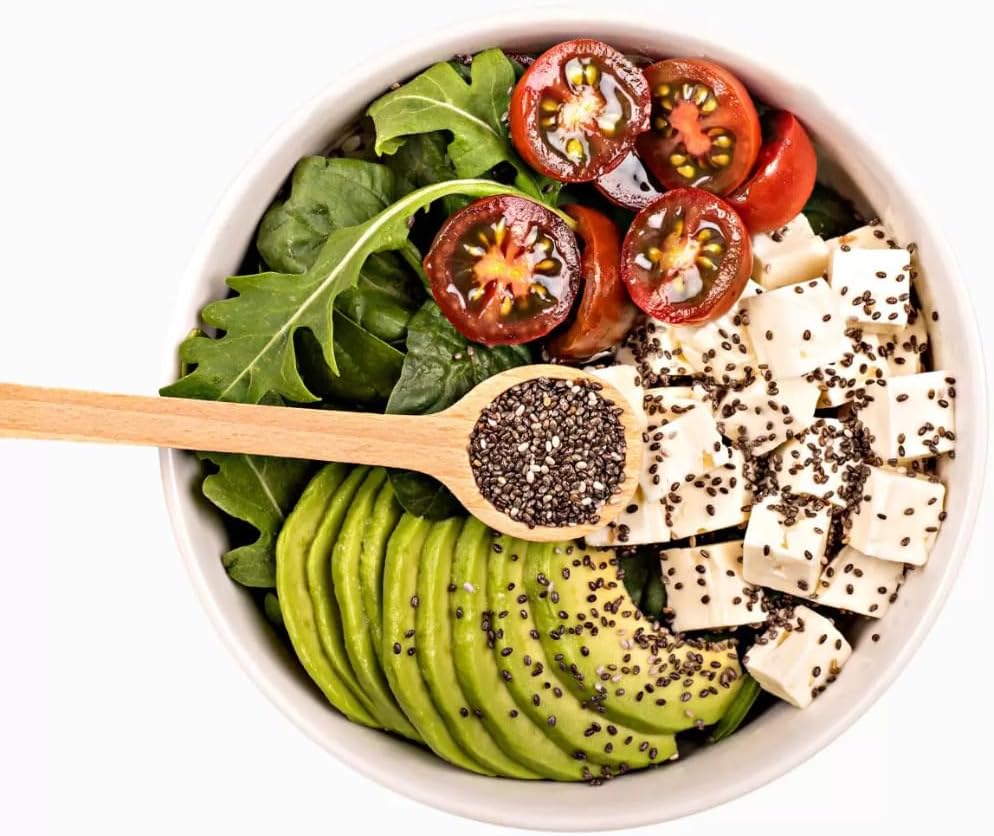 Trevissan chia seeds 1.4kg added to salad