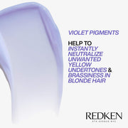 Redken Blondage Color Depositing Purple Conditioner formulation.