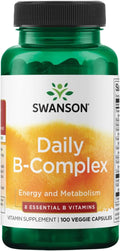 Swanson Daily B-Complex 100 Veggie Capsules