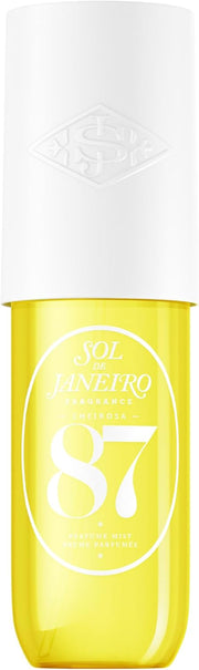 Front image: Sol de Janeiro Cheirosa 87 hair and body perfume mist spray bottle 90ml single pack