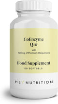 Hey Nutrition CoEnzyme Q10 100mg Ubiquinone - 60 Softgels