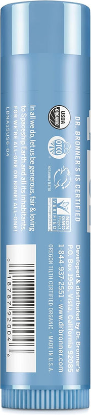 Dr. Bronner's Baby-Mild Organic Lip Balm barcode packaging 4g