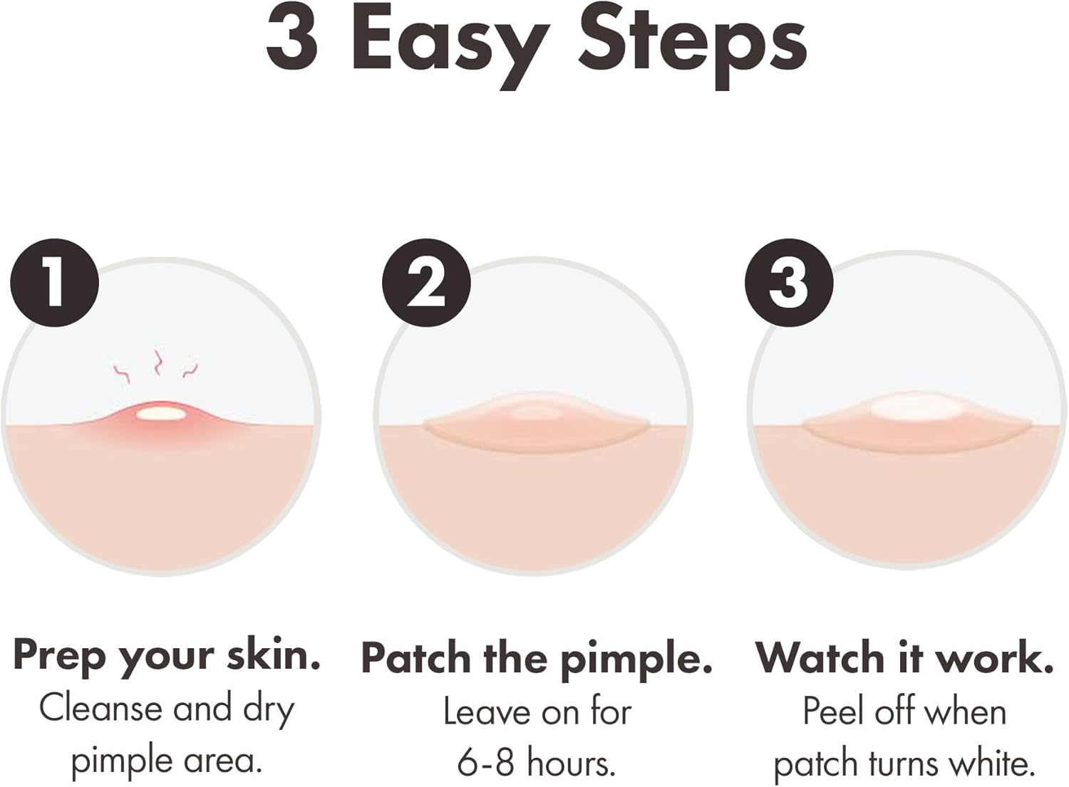 Box of Hero Mighty Patch Original hydrocolloid acne patches, how to use.