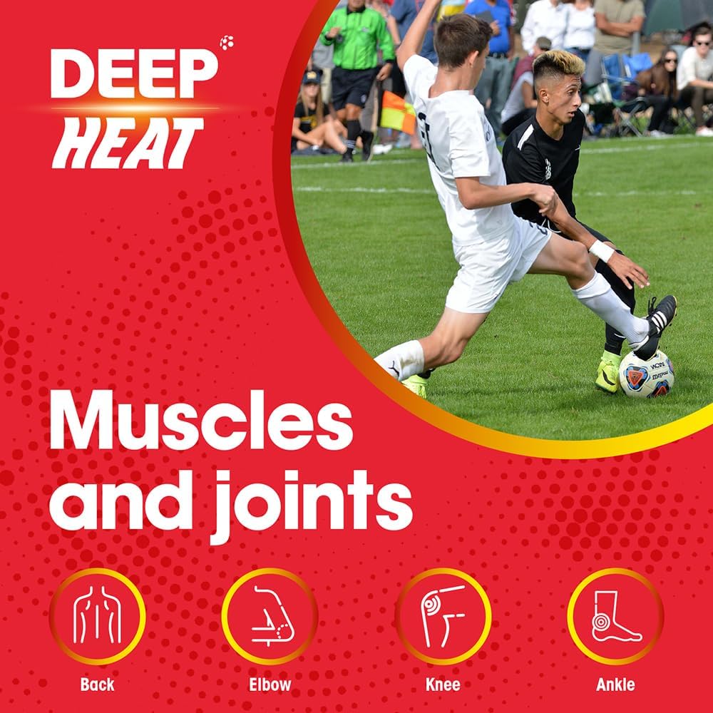 Deep Heat Warming Rub - 100g Tube for External Use